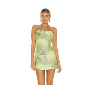 the bar green dress | Dresses | The Bar Dresses The Bar Logan Lime Metallic Emerald dress